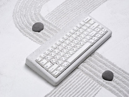Zen Series Keyboard Kit:  White Granite