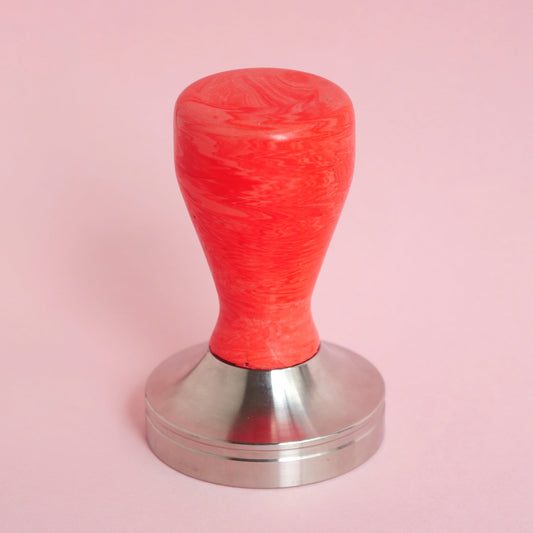 Misfit Tamper- Red Marble (subtle)