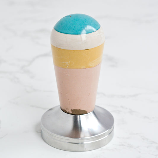 Misfit Tamper- Teal and Nude